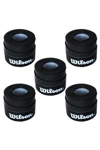 Wilson Comfort Bowl O'grips 5 Adet Grip, Tenis Raketi Gribi Siyah