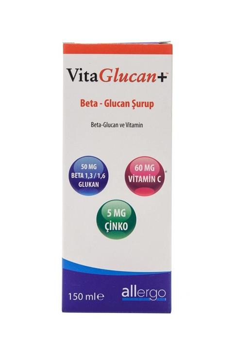 Allergo Vitaglucan Beta-Glucan Vitamin Şurup 150 ml