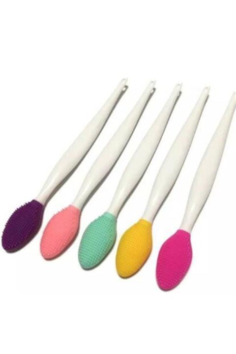 SUNTECNO Burun Siyah Nokta Cilt Ve Yüz Temizleyici Temizleme Fırçası Dudak Peeling Fırça