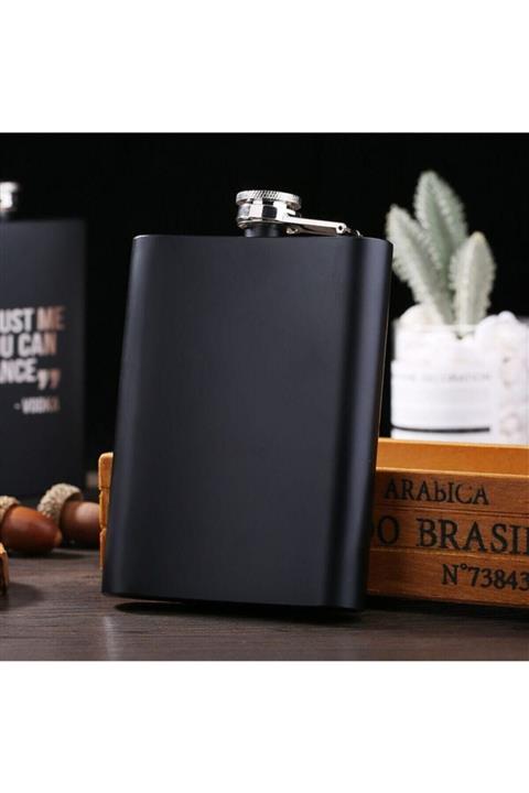 Zzn Paslanmaz Çelik Cep Matarası Kamp Konyak Şişesi 0.70 l