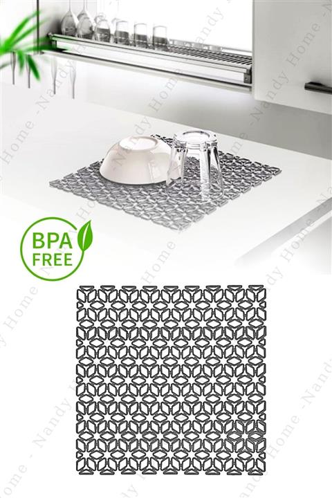 Nandy Home Lavabo Matı Gri