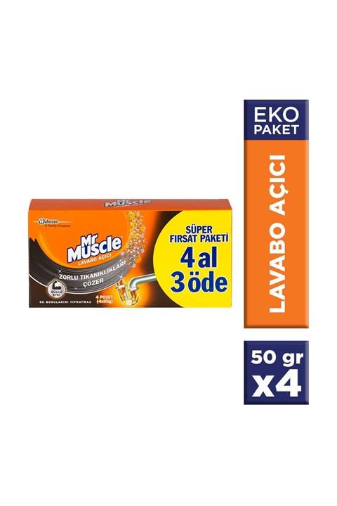 Mr. Muscle Mr Muscle Granul Lavabo Açıcı 4 Al 3 Öde