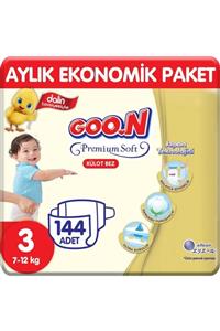 Goo.n Goon Külot Bez Premium Soft 3 Beden 144 Adet