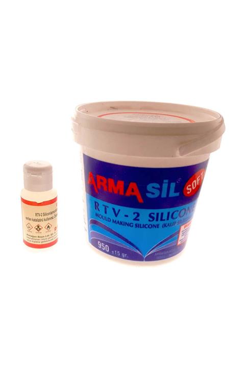 hobi24 Kalıp Silikonu RTV-2 + Sertleştirici 950 Gram