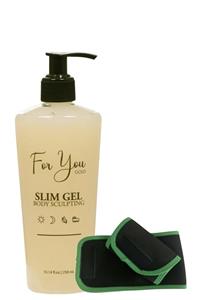 For You Gold Slim Jel Inceltici - Yağ Yakıcı - Sıkılaştırıcı - Toparlayıcı Selülit Jeli 250 ml Termal Kol Korsesi