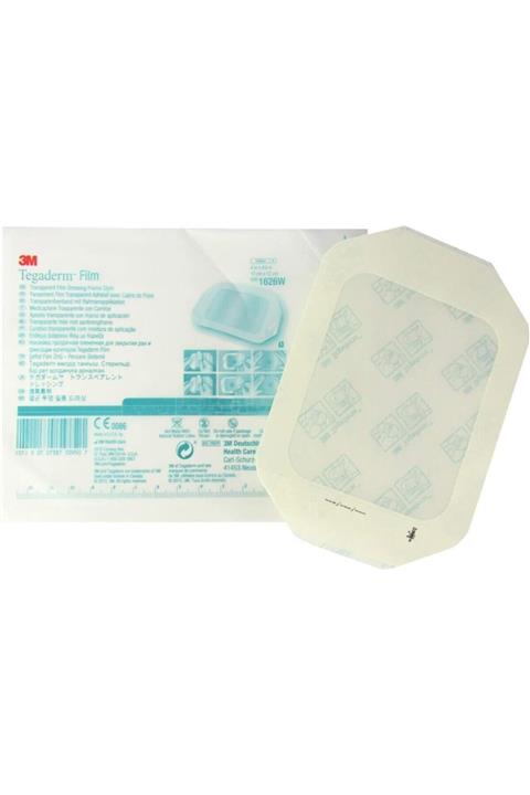 3M Tegaderm 1626w Şeffaf Pu Yara Örtusu Su Geçirmez 10cmx12cm 5 Adet