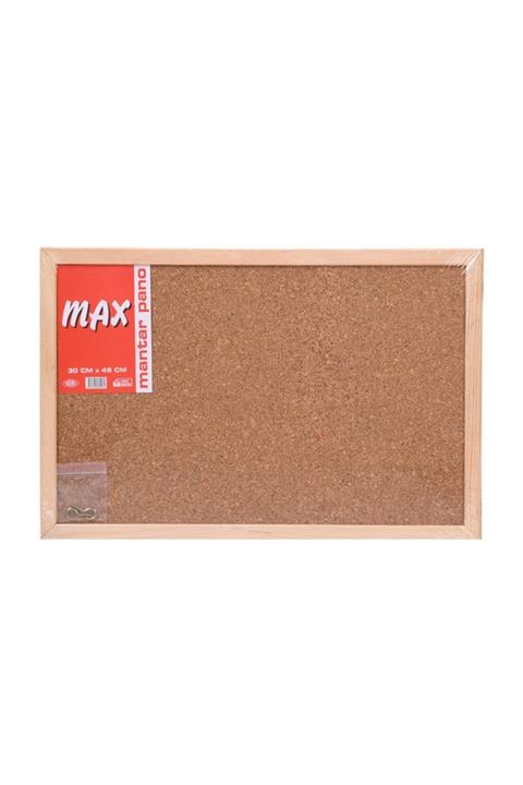 Max Mantar Pano Ahşap Çerçeveli 30x45