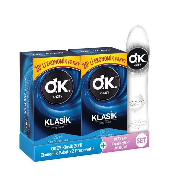 Okey Nirvana Prezervatif 40'lı Avantaj Paketi