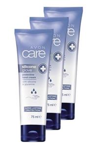 AVON Care Silikon ve Gliserin Özlü El Kremi 75ml 3'lü Paket