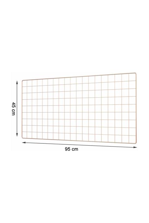 Miniminti Gold Metal Tel Pano - 95x45 cm