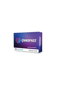 INOLIVA Çinkopast Çinko Asetat Orman Meyveli Tadında 15 mg 30 Pastil