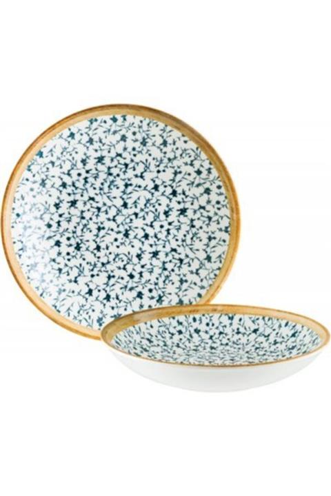 Bonna Porselen Calif Gourmet Çukur Tabak 20cm 6lı (6 Kişilik)