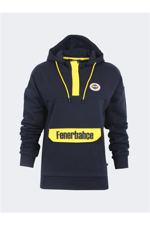 Fenerbahçe Kadın Trıbun Kangru Cepli Sweat