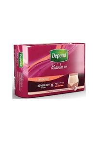 Depend Emici Külot Eko Avantaj Paket Büyük Kadın 16 Adet