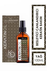 The Natural Ritualist Aşırı Yıpranmış Saçlar Için Keratin Bakım Yağı 100 Ml