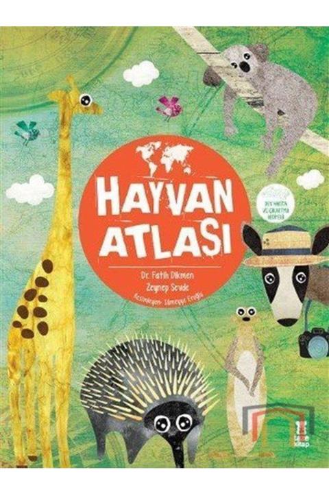 Taze Kitap Hayvan Atlası (harita Hediyeli)