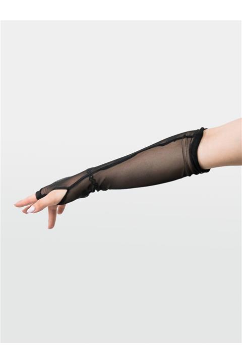 MAGGUERO Siyah Tül Eldiven