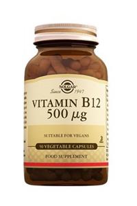 Solgar Vitamin B12 500 mg 50 Kapsül