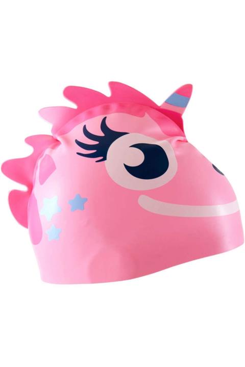 Nabaiji Çocuk Yetişkin Yüzücü Bonesi - Deniz Havuz Çocuk Yetişkin Yüzme Bonesi - Unicorn Temalı