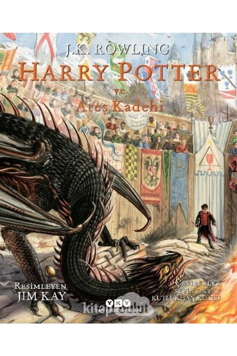 Yapı Kredi Yayınları Harry Potter Ve Ateş Kadehi  Resimli Özel Baskı