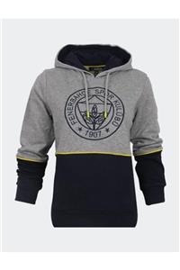 Fenerbahçe Kadın Trıbun Sarı Biyeli Logo Sweat