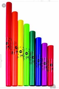 Karin Orff Diatonik Boomwhacker Seti-ses Boruları 8li Diatonik