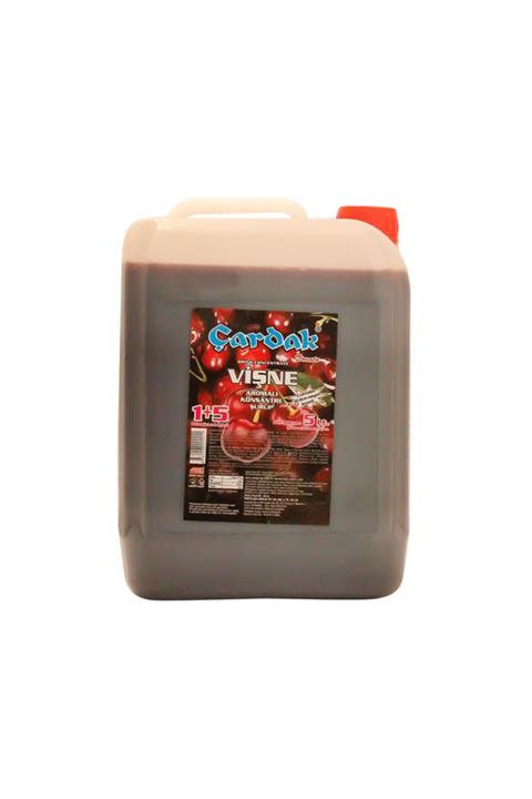 Beyaz Çardak Vişne Konsantre Şurubu Meyve Suyu 1+5 Litre