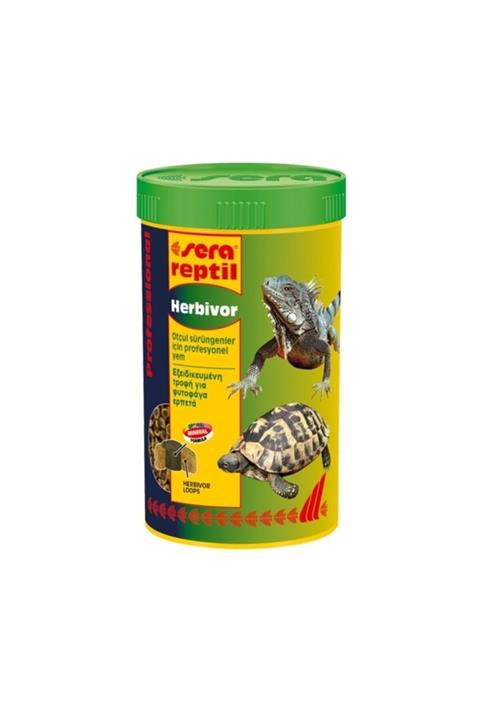 SERA Reptil Herbivor 250 ml Profesyonel Kaplumbağa Yemi Bitkisel