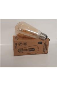 LED LAMP - 4w Rustik Led Ampul 4 Watt Bal Rengi St64