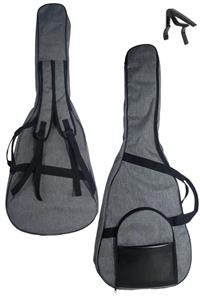 Lastvoice ELC40C Case Elektro Gitar Çantası Su Geçirmez Kalın Kılıf + Capo