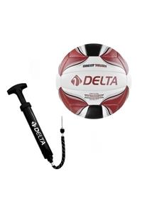 Delta Rivo Dikişli 5 Numara Voleybol Topu + Top Pompası