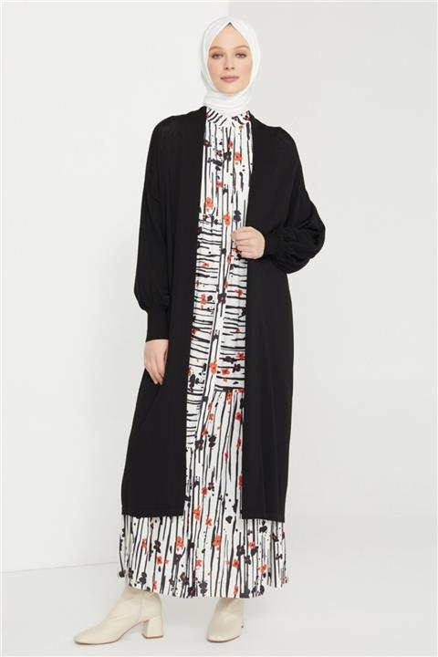 Armine Hırka 21kd2003 Siyah