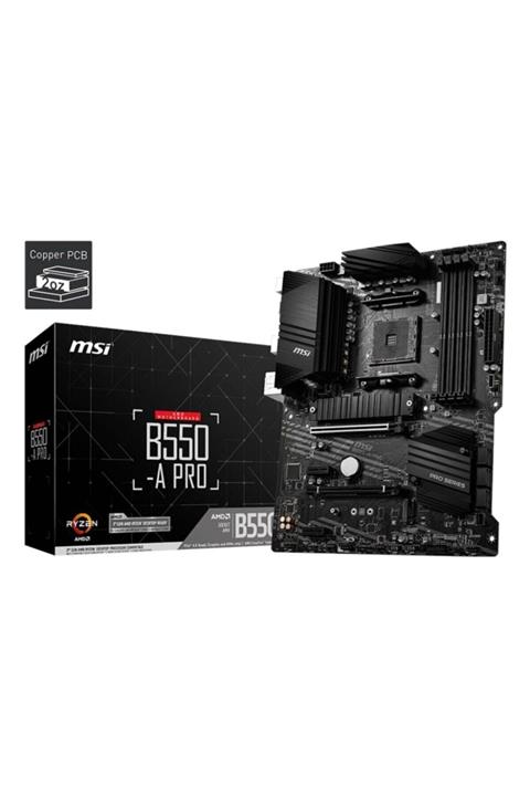 MSI B550-a Pro Am4 Ryzen Ddr4 Hdmi Dp Usb3.2