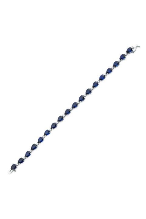 Barok Diamond Pırlantalı Safir Bileklik