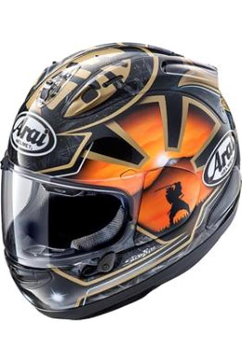 ARAI Rx-7 V Pedrosa Spırıt Gold Kask Full Face Motosiklet Kaskı