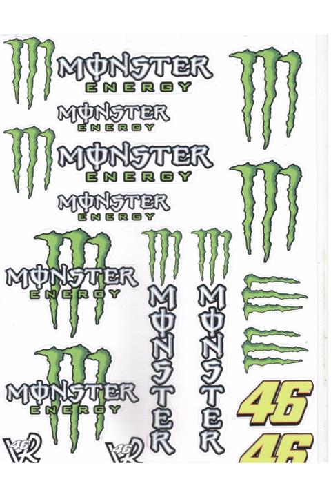 Alkan Monster 46 A4 Üniversal Etiket