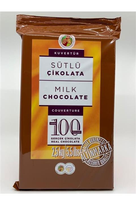 Altınmarka Kahve Dünyası Sütlü Kuvertür Çikolata 2,5 Kg
