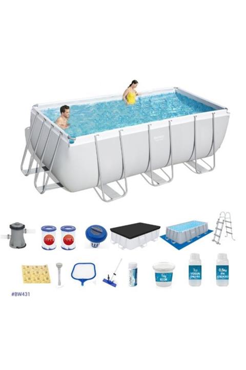BESTWAY Prefabrik Havuz Seti 412x201x122cm Bw431