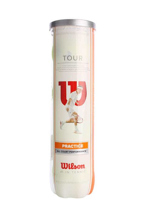 Wilson Tenis Topu Tour Practice 4TBall  (WRT114500 )