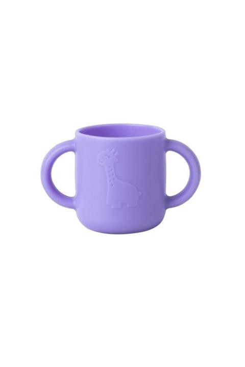 Wee Baby Kulplu Bardak Silikon Prime Mor