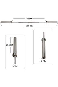 DARKFİT Profesyonel Olimpik Bar 153'cm
