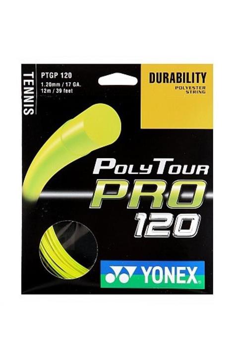 YONEX Unisex Tenis Kordajı - Poly Tour Pro 120 (12M)  - PTP120-Y12S