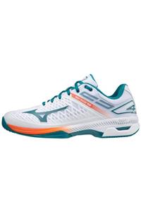 MIZUNO Wave Exceed Tour 4 AC Erkek Tenis Ayakkabısı Beyaz/Mavi