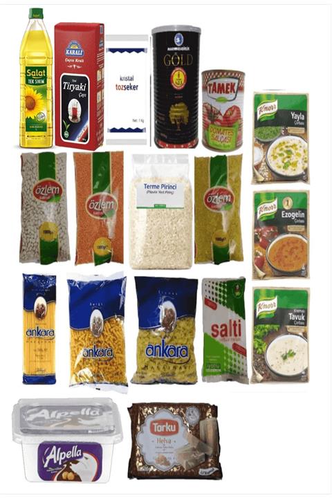 Ramazan Paketi Erzak Yardım Kolisi 18 Parça No:4