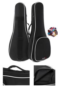 Midex Case-21 Soprano Ukulele Çantası Gigbag Soft Case Kılıf (10 Adet Pena Hediye)