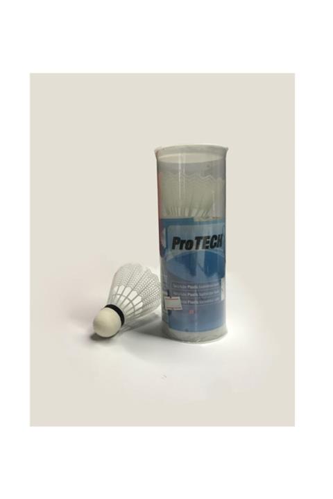 PROTECH Badmıngton Top 4lü Plastik / Pvc Kutuda