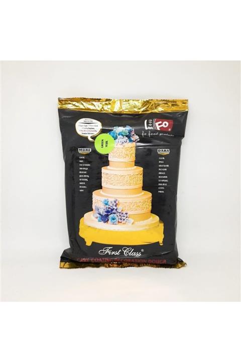 FO First Class Yeşil Dekor Şeker Ve Kaplama Hamuru 1 Kg