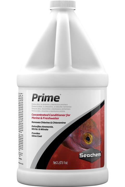 Seachem Prime 2lt Klor, Kloramin, Amonyak Giderici Su Düzenleyici