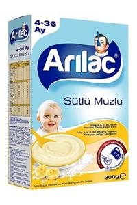 Arılac Sütlü Muzlu Bebek Ve Küçük Çocuk Ek Gıdası 200 gr