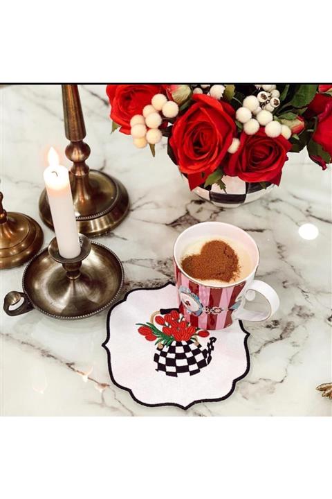 LİNDA MİA Kettle Siyah Kokteyl Peçete